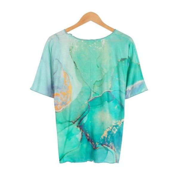 Colors Collide Printed Top