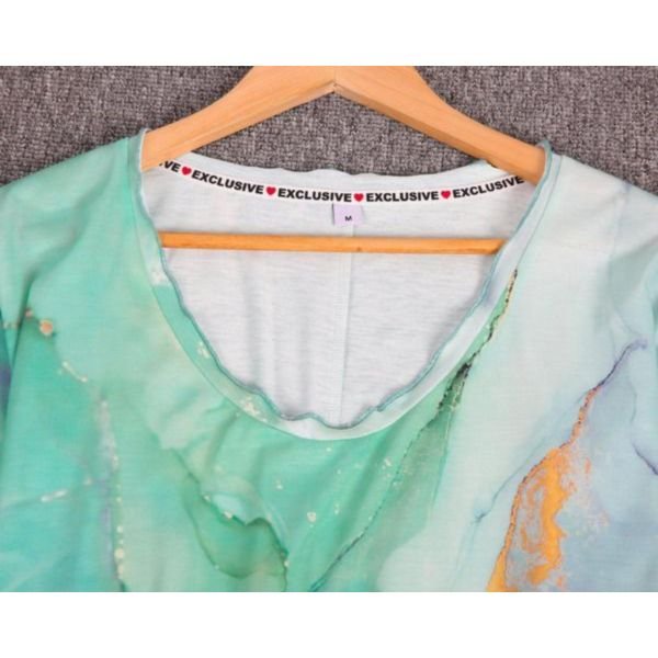 Colors Collide Printed Top