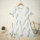 Feather Print Dress