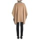 Doubleface Cashmere Shawl Collar Knit Cape