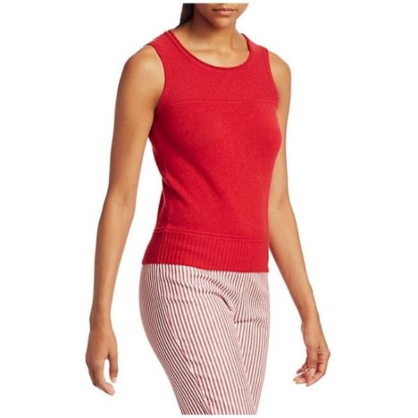 Cashmere Sleeveless Shell Top