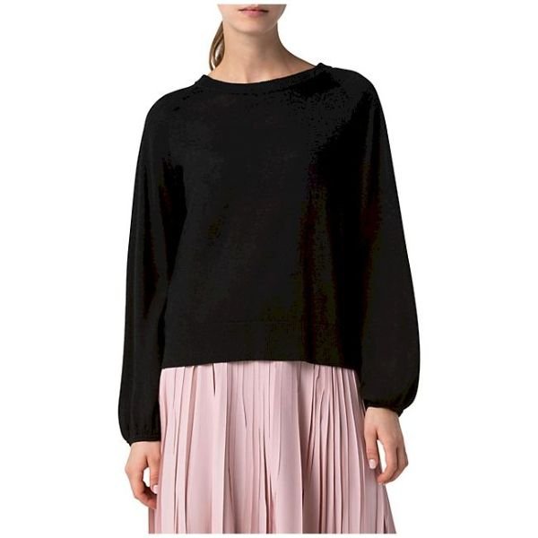 Full Sleeve Linen Blend Knit Sweater