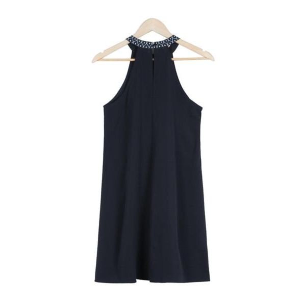 An Unforgettable Time Navy Dress