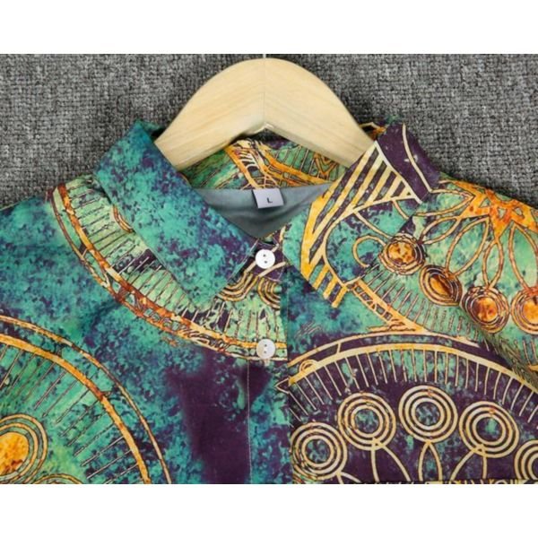 Golden Compass Multicolored Top